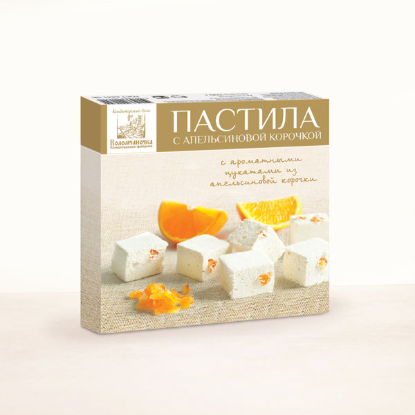 №2 Пастила 205г с апельсиновой корочкой  в Заволжье