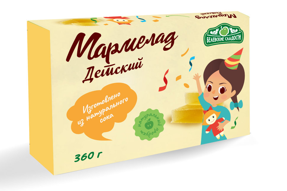  Мармелад  "Детский" белевский 360г   в Заволжье