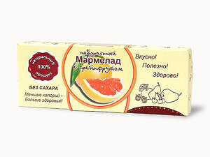  Мармелад натуральный "Грейпфрут" 140г в Заволжье