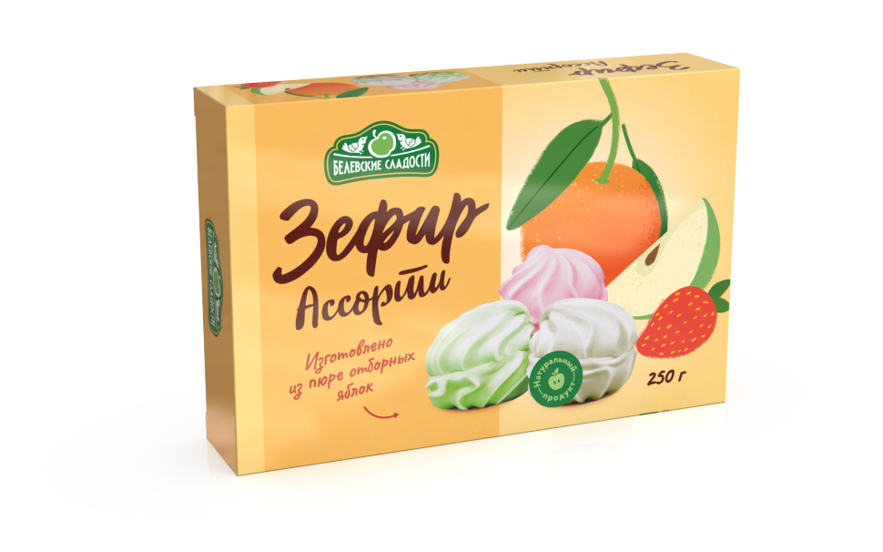  Зефир белевский "Ассорти" 250г в Заволжье
