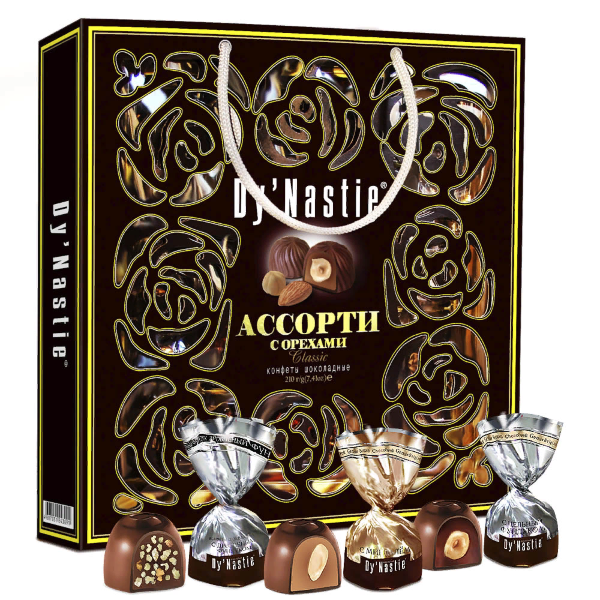 №3 Династия Сумка Конфеты "Классик", 210г      в Заволжье
